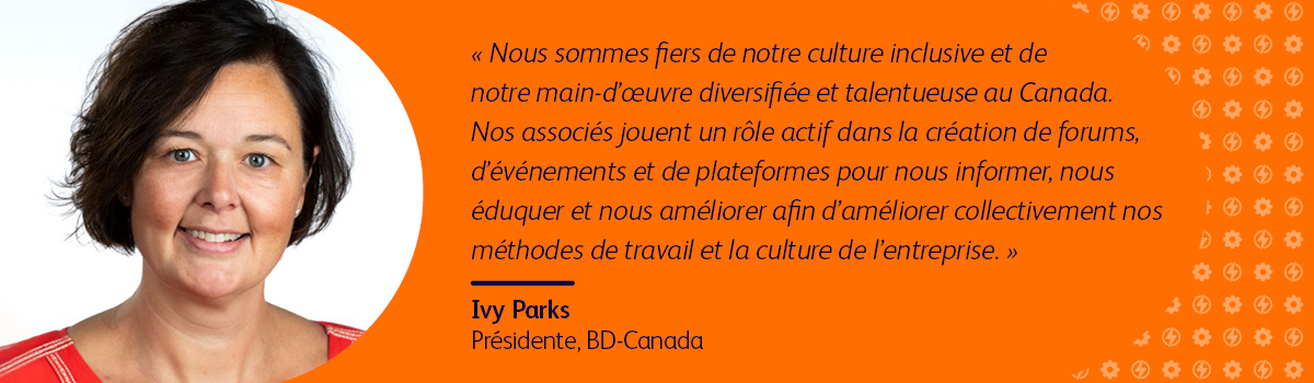 Quote from Ivy Parks President, BD-Canada